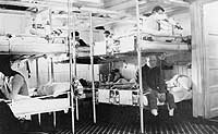 Photo # NH 51066:  Scene in USS Kroonland's sick bay, circa 1919