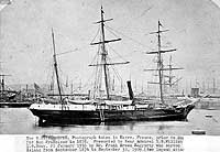 Photo # NH 52199:  Steam yacht Jeannette, 1878