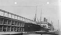 Photo # NH 52207:  USS Kaiserin Auguste Victoria in port, 1919