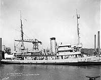 Photo # NH 52220:  USS Kalmia at the Philadelphia Navy Yard, 3 June 1926