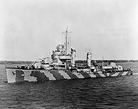 Photo # NH 53548:  USS Hobson off Charleston, S.C., 4 March 1942.