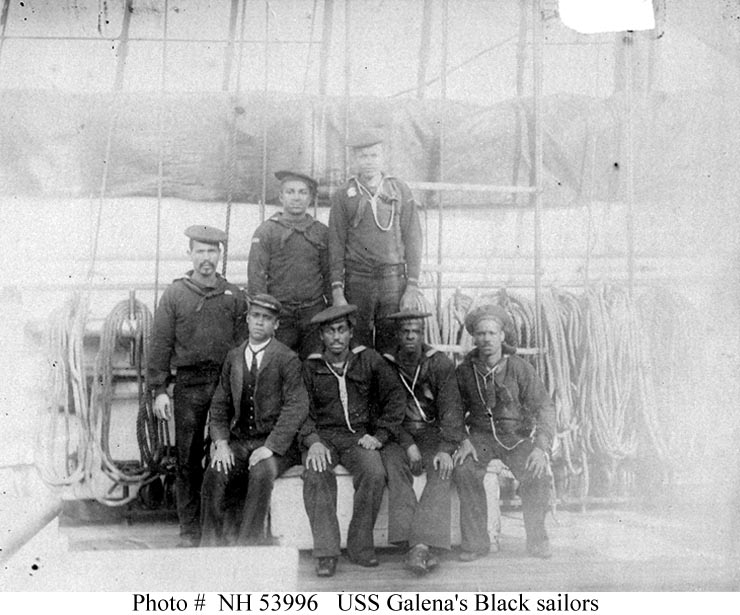 what percentage of the union navy did free black sailors comprise during the civil war?