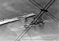Photo # NH 54430:  Greek battleship Kilkis sunk at Salamis, Greece, in 1941