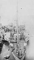 Photo # NH 55220:  USS Clyde in port, circa 1863-1865