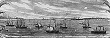 Photo # NH 59319:  USS Penguin and other Union warships investigating Port Royal Sound, S.C., 5 November 1861