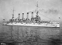 Photo # NH 63592:  USS Milwaukee, circa 1906-1908
