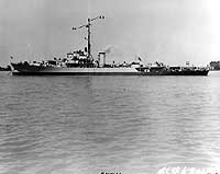 Photo # NH 64670: USS Machias, photographed circa March 1944