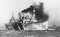 Photo # NH 68750:  USS De Kalb underway, circa 1918
