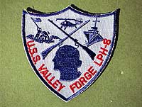 Photo # NH 69483-KN:  Insignia of USS Valley Forge, 1961