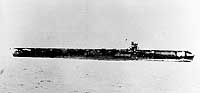 Photo # NH 73061: Japanese aircraft carrier Soryu running trials in January 1938.