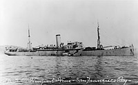Photo #  NH 84673:  USS Newport News in San Francisco Bay, California, circa 1919.