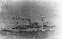 Photo # NH 89758:  USS Wanderer underway at sea, circa 1917