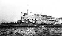 Photo # NH 91125:  USS Israel in European waters, 1919