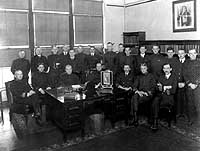 Photo # NH 91529:  Navy Department office scene, 1918-19