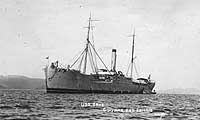 Photo # NH 92201:  USS Iris off Guaymas, Mexico, 26 December 1915