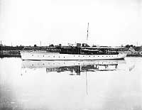 Photo #  NH 95856:  Motor yacht Alacrity soon after completion, circa 1910