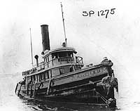 Photo #  NH 95894:  Tug Bouker # 2, prior to her World War I Navy service