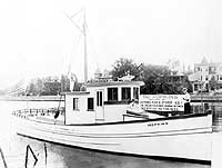 Photo #  NH 96306:  Fishing boat Hopkins, probably off Norfolk, Virginia, 1917