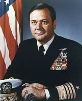 Photo # NH 96678:  Admiral James L. Holloway, III, circa 1974