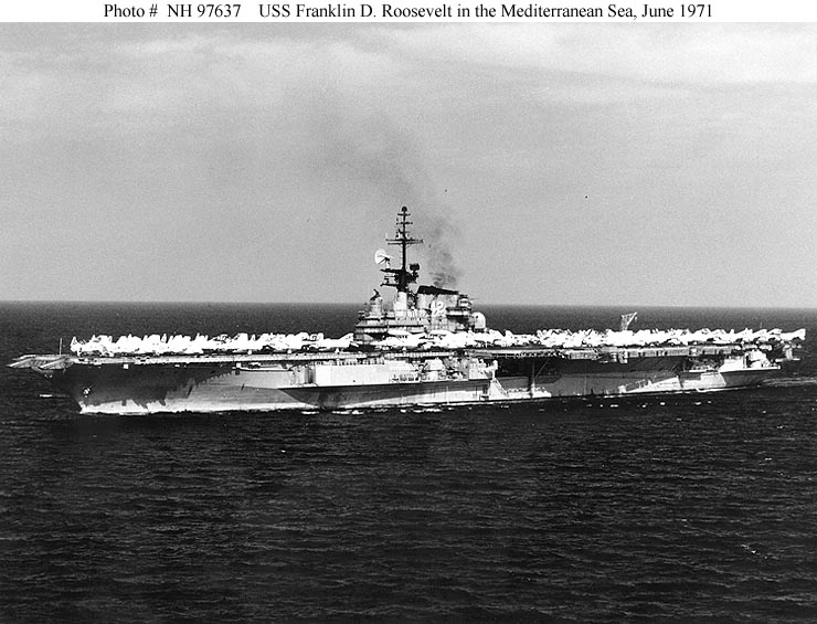 USN Ships--USS Franklin D. Roosevelt (CVB-42, later CVA-42 and CV-42)