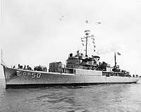 Photo #  NH 97829:  USS Rehoboth on 5 February 1957.
