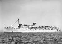 Photo # NH 98765:  SS American Navigator at San Francisco in late 1945 or early 1946