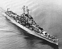 Photo # NH 98941:  USS Huntington underway, 12 April 1948