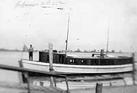 Photo #  NH 99427:  Motor boat Hobcaw, prior to her World War I era Navy service