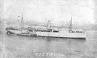 Photo # NH 99438: USS Scranton in a harbor, probaby at New York, 1919