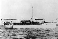 Photo #  NH 100649:  Motor boat Audwin, prior to World War I