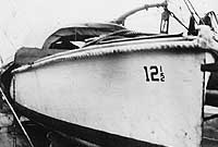 Photo #  NH 100997:  Motor boat Resolute, probably on board USS Mount Vernon, circa 1918-1919