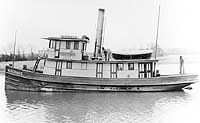 Photo #  NH 101972:  Harbor tug Malvern, prior to World War I