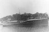 Photo #  NH 101980:  Motor boat Margin, photographed prior to World War I