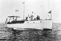 Photo #  NH 102056:  Motor boat Natoya, photographed prior to World War I