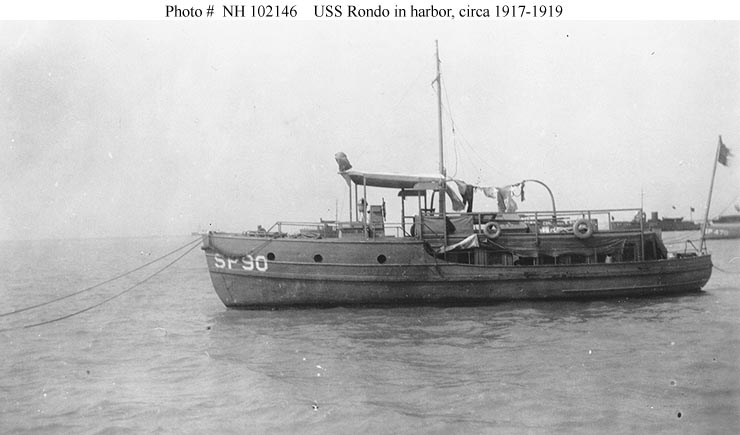 USN Ships USS  Rondo SP 90 