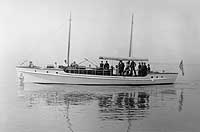 Photo #  NH 102262:  Motor boat Tillamook underway, prior to World War I