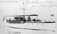 Photo #  NH 102264:  Motor boat Traveler underway, prior to World War I