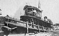 Photo #  NH 102738:  Tug Radiant in 1917 or earlier