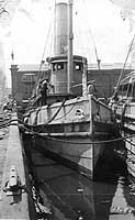 Photo #  NH 102812:  Tug Luckenback Number 2 (later Cherokee) in port, circa 1917