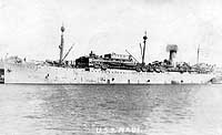 Photo # NH 102945:  USS Maui in port, 1919