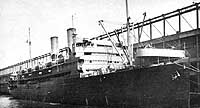 Photo # NH 103243:  USAT Siboney in port, circa 1942-1943