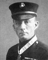 Photo # NH 105318:  Gunnery Sergeant Ernest A. Janson
