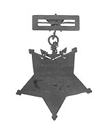 Photo # NH 105503:  Medal of Honor awarded to Samuel W. Davis