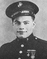 Photo # NH 105856:  Corporal Anthony P. Damato, USMC