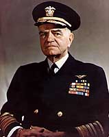 Photo # 80-G-K-15137:  Fleet Admiral William F. Halsey, circa late 1945