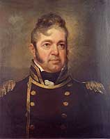 Photo # KN-1365: Commodore William Bainbridge.  Portrait by John Wesley Jarvis, circa 1814