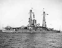 Photo # 19-N-1-11-3:  USS Alabama underway, 19 May 1918