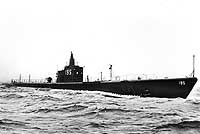 Photo # 19-N-20993:  USS Sealion off Provincetown, Massachusetts, during trials, 6 June 1939