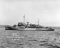 Photo #  19-N-63328:  USS Yakutat off Seattle, March 1944