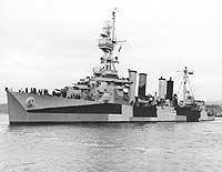 Photo # 19-N-67553:  USS Richmond off the Puget Sound Navy Yard, 24 June 1944